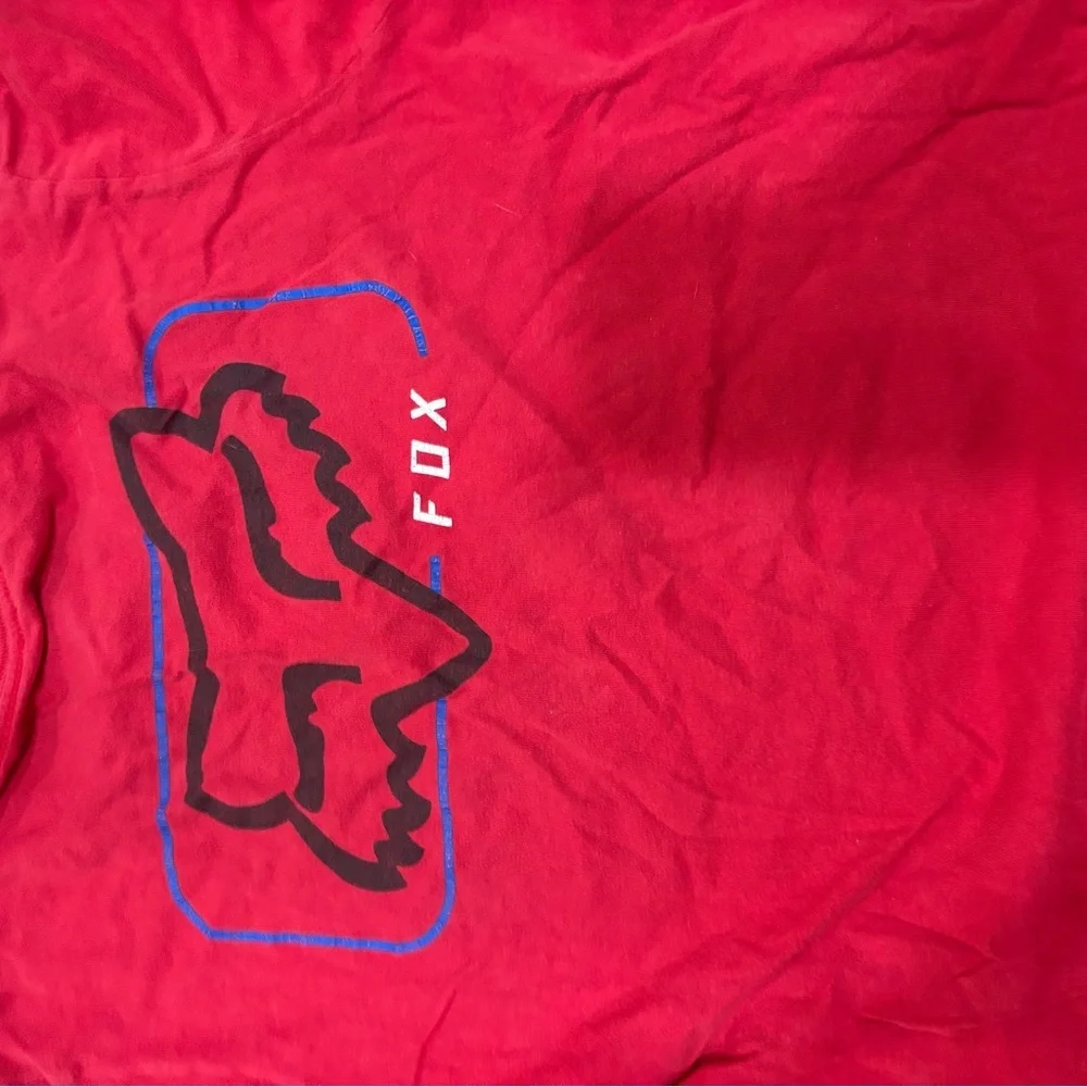 Fox Kids Red and Blue Graphic Tee - Picture 3 of 4